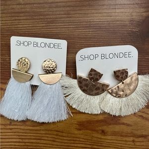 Shop Blondee Fringe Earrings